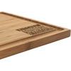 image:imageBambooMN Custom Laser Engraved Bamboo Cutting Board  Couple Initials in Heart  1 Piece  11 x 11 x 075 GroovedKitchen Advisory