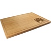 image:imageBambooMN Custom Laser Engraved Bamboo Cutting Board  Couple Initials in Heart  1 Piece  11 x 11 x 075 GroovedRepublican Name