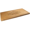 image:imageBambooMN Custom Laser Engraved Bamboo Cutting Board  Couple Initials in Heart  1 Piece  11 x 11 x 075 GroovedRestaurantstyle Sign