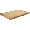 image:imageBambooMN Custom Laser Engraved Bamboo Cutting Board  Couple Initials in Heart  1 Piece  11 x 11 x 075 GroovedScript Name w Letter