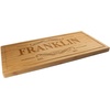 image:imageBambooMN Custom Laser Engraved Bamboo Cutting Board  Couple Initials in Heart  1 Piece  11 x 11 x 075 GroovedSignStyle Family Name