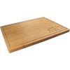 image:imageBambooMN Custom Laser Engraved Bamboo Cutting Board  Couple Initials in Heart  1 Piece  11 x 11 x 075 GroovedSimple Block Font Monogram