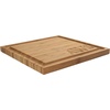 image:imageBambooMN Custom Laser Engraved Bamboo Cutting Board  Couple Initials in Heart  1 Piece  11 x 11 x 075 GroovedSimple Block Font Monogram