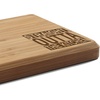 image:imageBambooMN Custom Laser Engraved Bamboo Cutting Board  Couple Initials in Heart  1 Piece  11 x 11 x 075 GroovedStraight Outta the Kitchen