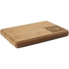 image:imageBambooMN Custom Laser Engraved Bamboo Cutting Board  Couple Initials in Heart  1 Piece  11 x 11 x 075 GroovedStraight Outta the Kitchen