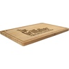 image:imageBambooMN Custom Laser Engraved Bamboo Cutting Board  Couple Initials in Heart  1 Piece  11 x 11 x 075 GroovedThe Grillfather