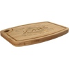 image:imageBambooMN Custom Laser Engraved Bamboo Cutting Board  Couple Initials in Heart  1 Piece  11 x 11 x 075 GroovedThin Swirl