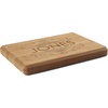 image:imageBambooMN Custom Laser Engraved Bamboo Cutting Board  Couple Initials in Heart  1 Piece  11 x 11 x 075 GroovedThin Swirl