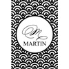 image:imageBambooMN Custom Laser Engraved Bamboo Cutting Board  Couple Initials in Heart  1 Piece  11 x 11 x 075 GroovedWave Texture w Name in Circle