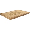 image:imageBambooMN Custom Laser Engraved Bamboo Cutting Board  Couple Initials in Heart  1 Piece  11 x 11 x 075 GroovedWestern Flourish