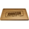 image:imageBambooMN Custom Laser Engraved Bamboo Serving Tray  A Family Story  17 x 13 x 075  Square Edge  1 PieceA Family Story