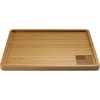 image:imageBambooMN Custom Laser Engraved Bamboo Serving Tray  A Family Story  17 x 13 x 075  Square Edge  1 PieceAmerican Flag