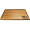 image:imageBambooMN Custom Laser Engraved Bamboo Serving Tray  A Family Story  17 x 13 x 075  Square Edge  1 PieceAmerican Flag