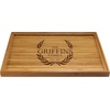 image:imageBambooMN Custom Laser Engraved Bamboo Serving Tray  A Family Story  17 x 13 x 075  Square Edge  1 PieceFamily Laurel