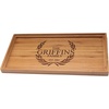 image:imageBambooMN Custom Laser Engraved Bamboo Serving Tray  A Family Story  17 x 13 x 075  Square Edge  1 PieceFamily Laurel