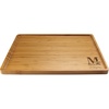 image:imageBambooMN Custom Laser Engraved Bamboo Serving Tray  A Family Story  17 x 13 x 075  Square Edge  1 PieceFamily Name  Letter   Date