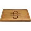 image:imageBambooMN Custom Laser Engraved Bamboo Serving Tray  A Family Story  17 x 13 x 075  Square Edge  1 PieceFamily Name W Letter