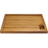 image:imageBambooMN Custom Laser Engraved Bamboo Serving Tray  A Family Story  17 x 13 x 075  Square Edge  1 PieceMr  Mrs Square