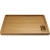 image:imageBambooMN Custom Laser Engraved Bamboo Serving Tray  A Family Story  17 x 13 x 075  Square Edge  1 PieceMr  Mrs Square