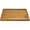 image:imageBambooMN Custom Laser Engraved Bamboo Serving Tray  A Family Story  17 x 13 x 075  Square Edge  1 PieceSquare Light Monogramstyle