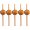 image:imageBambooMN Decorative Ball End Cocktail Fruit Sandwich Picks Skewers for Catered Events Holidays Restaurants or Buffets Party Supplies  39 Blue 1000 PcsMustard Yellow