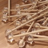 image:imageBambooMN Decorative Ball End Cocktail Fruit Sandwich Picks Skewers for Catered Events Holidays Restaurants or Buffets Party Supplies  39 Blue 1000 PcsClear