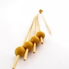 image:imageBambooMN Decorative Ball End Cocktail Fruit Sandwich Picks Skewers for Catered Events Holidays Restaurants or Buffets Party Supplies  39 Blue 1000 PcsMustard Yellow