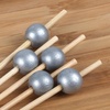 image:imageBambooMN Decorative Ball End Cocktail Fruit Sandwich Picks Skewers for Catered Events Holidays Restaurants or Buffets Party Supplies  39 Silver 300 PcsSliver