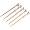 image:imageBambooMN Decorative Ball End Cocktail Fruit Sandwich Picks Skewers for Catered Events Holidays Restaurants or Buffets Party Supplies  47 Blue 100 pcsClear