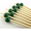 image:imageBambooMN Decorative Ball End Cocktail Fruit Sandwich Picks Skewers for Catered Events Holidays Restaurants or Buffets Party Supplies  47 Blue 100 pcsDark Green