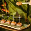 image:imageBambooMN Decorative Ball End Cocktail Fruit Sandwich Picks Skewers for Catered Events Holidays Restaurants or Buffets Party Supplies  47 Blue 100 pcsSliver