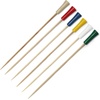 image:imageBambooMN Decorative Golf Tee Bamboo Cocktail Sandwich Skewer Picks  675  White  100 PiecesAssorted