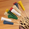 image:imageBambooMN Decorative Golf Tee Bamboo Cocktail Sandwich Skewer Picks  675  White  100 PiecesAssorted