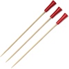 image:imageBambooMN Decorative Golf Tee Bamboo Cocktail Sandwich Skewer Picks  675  White  100 PiecesRed