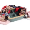 image:imageBambooMN Dresser Drawer Organizer Bamboo  3 Cells  GrayBrown