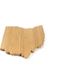 image:imageBambooMN Florida Silhouette Bamboo Serving and Cutting Board  1 Unit  825 x 115 x 060Ohio 1175 X 12 X 06