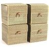 image:imageBambooMN Granulated Bamboo Charcoal Odor Absorber Bag in Decorative 4 Brown Box 2 SetsBrown
