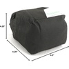 image:imageBambooMN Granulated Bamboo Charcoal Odor Absorber Bag in Decorative 4 Brown Box 2 SetsGreen