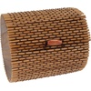 image:imageBambooMN Granulated Bamboo Charcoal Odor Absorber Bag in Decorative 4 Brown Cylinder 2 SetsBrown