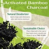 image:imageBambooMN Granulated Bamboo Charcoal Odor Absorber Bag in Decorative 4 Brown Cylinder 2 SetsGreen
