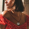 image:imageBambooMN Harmony Jade Donut Healing Necklace  Colorful Chakra Gemstone Keychains  Stone Disc Balancing PendantsJade Necklace