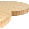 image:imageBambooMN HeartShaped Bamboo Serving and Cutting Board 12 x 12 x 075  1 Piece1