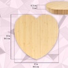 image:imageBambooMN HeartShaped Bamboo Serving and Cutting Board 12 x 12 x 075  1 Piece100