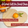 image:imageBambooMN HeartShaped Bamboo Serving and Cutting Board 12 x 12 x 075  1 Piece30