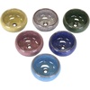 image:imageBambooMN Ice Crack Succulent Pots  6 Pots  Small Round  Assorted Colors  266 Color Small Pots