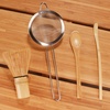 image:imageBambooMN Japanese Matcha Tea Set  Chasen  Strainer  Spoon  Scoop  1 Set1 Set