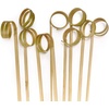 image:imageBambooMN Loop Ring Card Holder Gardening Flower and Lawn Sticks  17 43cm  50 Pieces Natural300