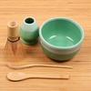 image:imageBambooMN Matcha Bowl Set Includes Bowl Rest Tea Whisk Chasaku amp Tea Spoon 1 Set Mint GreenMint Green