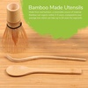image:imageBambooMN Matcha Bowl Set Includes Bowl Rest Tea Whisk Chasaku amp Tea Spoon 1 Set Mint GreenSoft Light Green