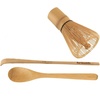 image:imageBambooMN Matcha Whisk Set  Golden Chasen Tea Whisk  Chashaku Hooked Bamboo Scoop  Tea Spoon  1 Set  Premium Matcha Set to Prepare a Traditional Cup of MatchaGolden Tea Whisk  Chasaku  Teaspoon Set